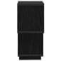 Preview: Schwebendes Regal Wandhalterung Schwarze Eiche 87 x 20 x 55 cm