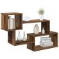 Preview: Schwebendes Regal Wandhalterung Altholz 87 x 20 x 55 cm