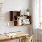Preview: ARDEBO.de - Wandregal Wandhalterung Altholz 55 x 15 x 35 cm Holzwerkstoff