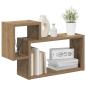 Preview: Wandregal Wandhalterung Artisan-Eiche 55 x 15 x 35 cm