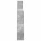 Preview: Wandregal Wandhalterung Betongrau 91,5 x 15 x 76 cm