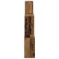 Preview: Wandregal Wandhalterung Altholz 91,5 x 15 x 76 cm Holzwerkstoff