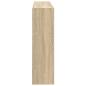 Preview: Wandregal Wandhalterung Sonoma-Eiche 95 x 20 x 69,5 cm