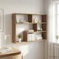 Preview: ARDEBO.de - Wandregal Wandhalterung Artisan-Eiche 95 x 20 x 69,5 cm