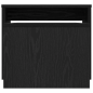 Preview: Satztische Schwarz Eichen-Optik 100 x 48 x 40 cm Holzwerkstoff