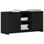 Preview: TV-Schränk 102 x 37,5 x 52,5 cm Schwarz Eichen-Optik