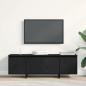 Preview: ARDEBO.de - TV-Schränk 120 x 30 x 40,5 cm Schwarz Eichen-Optik