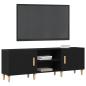 Preview: TV-Schränk 150 x 30 x 50 cm Schwarz Eichen-Optik Holzwerkstoff