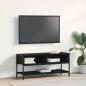 Preview: ARDEBO.de - TV-Schrankset 100 x 35 x 45 cm Schwarz Eichen-Optik