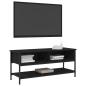 Preview: TV-Schrankset 100 x 35 x 45 cm Schwarz Eichen-Optik