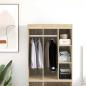 Preview: Kleiderstange 12 stk. Silber 264 x 15 x 29 mm