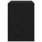 Preview: Schubladenschrank 3-Schublade Schwarz 80 x 41 x 58 cm