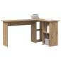 Preview: Schreibtisch Artisan-Eiche 142 x 102 x 73 cm Holzwerkstoff