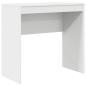 Preview: Schreibtisch Weiß 80 x 40 x 76 cm