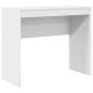 Preview: Schreibtisch Weiß 90 x 40 x 76 cm