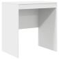 Preview: Schreibtisch Weiß 70 x 50 x 76 cm