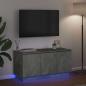 Preview: TV-Schränk 100 x 38 x 49 cm Beton Grau Holzwerkstoff