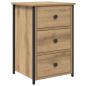 Preview: Nachttisch 2 Stk. Braun 40 x 36 x 60 cm