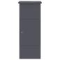 Preview: Paketdrop-Box mit Speicher Anthrazit 44,5 x 29 x 110,5 cm Stahl
