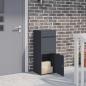 Preview: ARDEBO.de - Paketdrop-Box mit Speicher Anthrazit 41 x 38 x 103 cm Stahl