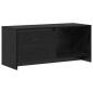 Preview: TV-Schrankset 90 x 35 x 40 cm Schwarz Eichen-Optik