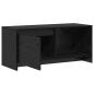Preview: TV-Schrankset 90 x 35 x 40 cm Schwarz Eichen-Optik