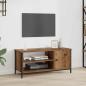 Preview: ARDEBO.de - TV-Schränk 100 x 40 x 45 cm Altholz Holzwerkstoff