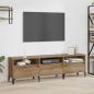 Preview: ARDEBO.de - TV-Schränk 150 x 30 x 45 cm Artisan-Eiche Verbundholz und Eisen
