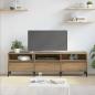 Preview: TV-Schränk 150 x 30 x 45 cm Artisan-Eiche Verbundholz und Eisen