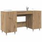Preview: Schreibtisch Artisan-Eiche Holzwerkstoff 140 x 50 x 75 cm