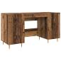 Preview: Schreibtisch Altholz Holzwerkstoff 140 x 50 x 75 cm