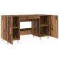 Preview: Schreibtisch Altholz Holzwerkstoff 140 x 50 x 75 cm