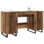 Preview: Schreibtisch Altholz Holzwerkstoff 140 x 50 x 75 cm
