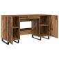Preview: Schreibtisch Altholz Holzwerkstoff 140 x 50 x 75 cm