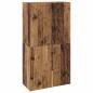 Preview: Büroschrank Altholz 60 x 32 x 115 cm Holzwerkstoff