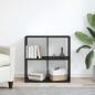 Preview: Bücherregal 4 Ebenen 69,5 x 29 x 69,5 cm Holzwerkstoff