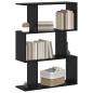 Preview: Bücherregal 3 Ebenen 70 x 24 x 97 cm Holzwerkstoff