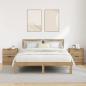 Preview: Nachttisch 2 stk. Artisan-Eiche 45 x 39 x 50 cm Holzwerkstoff