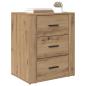 Preview: Nachttisch Artisan-Eiche 35 x 50 x 60 cm Holzwerkstoff