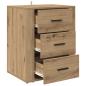 Preview: Nachttisch Artisan-Eiche 35 x 50 x 60 cm Holzwerkstoff