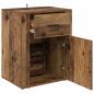 Preview: Nachttisch Altholz 35 x 50 x 60 cm Holzwerkstoff