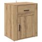 Preview: Nachttisch Artisan-Eiche 35 x 50 x 60 cm Holzwerkstoff