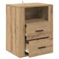 Preview: Nachttisch Artisan-Eiche 35 x 50 x 60 cm Holzwerkstoff