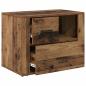Preview: Nachttisch Altholz 35 x 60 x 50 cm Holzwerkstoff