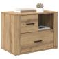 Preview: Nachttisch Artisan-Eiche 35 x 60 x 50 cm Holzwerkstoff