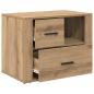 Preview: Nachttisch Artisan-Eiche 35 x 60 x 50 cm Holzwerkstoff