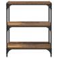 Preview: Bücherregal Altholz 60 x 33 x 70,5 cm Holzwerkstoff