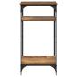 Preview: Beistelltisch Altholz 40 x 30 x 75 cm Holzwerkstoff
