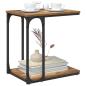 Preview: Beistelltisch Altholz 50 x 35 x 52 cm Holzwerkstoff