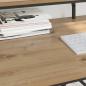 Preview: Schreibtisch Artisan-Eiche 100 x 50 x 90 cm Holzwerkstoff